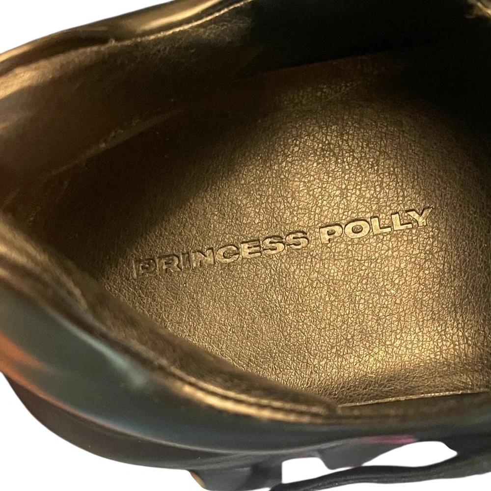 Princess Polly Mia‎ Oxford Chunky Loafers Size 10